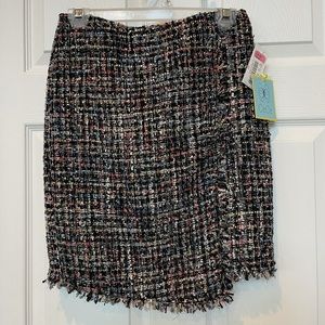 Cece skirt, multicolor glitter, size 2, new with tags.